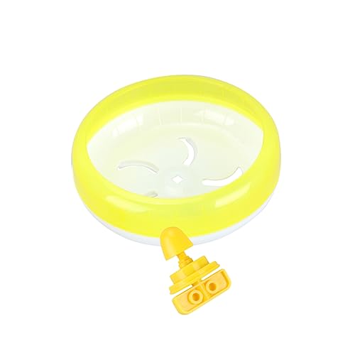 Beaupretty Tierspielzeug 14 cm Gelbes Leises Hamsterrad Nicht Stabiles Laufrad für Haustierkäfig Beaupretty Tierspielzeug 14 cm Gelbes Leises Hamsterrad Nicht Stabiles Laufrad für Haustierkäfig von Beaupretty