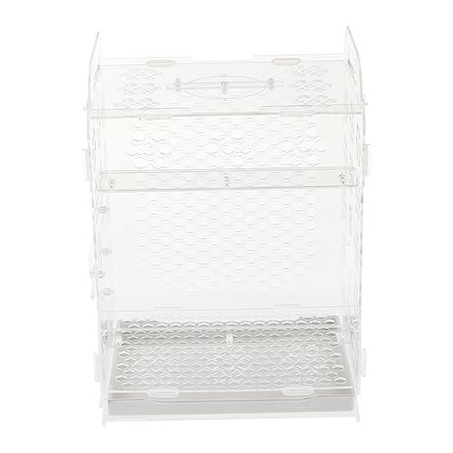 Beaupretty 1Stk Vogelkäfig Birdcage Bird cage Nymphensittich Hängendes Vogelhaus mit Tablett hängendes Vogelhäuschen tragbare Wanne Papageienhaus praktischer Kakadukäfig Beaupretty 1Stk Vogelkäfig Birdcage Bird cage Nymphensittich Hängendes Vogelhaus mit Tablett hängendes Vogelhäuschen tragbare Wanne Papageienhaus praktischer Kakadukäfig von Beaupretty