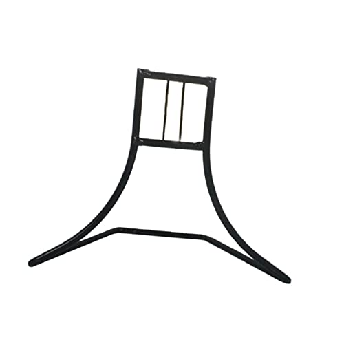 Beaupretty Hamster Laufrad Unterstützung Rack 22cm Übung Rad Halterung Schwarz Stabilen Stand von Beaupretty