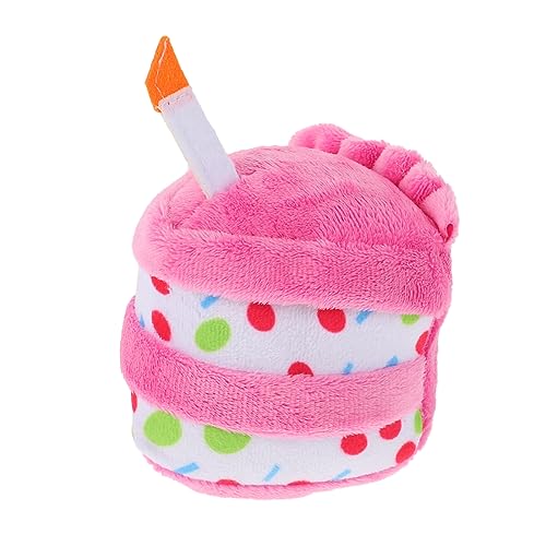 Beaupretty Beißkuchenspielzeug – Hundegeburtstagsspielzeug Quietschspielzeug Für Hunde – Kauspielzeug Für Welpen Beaupretty Beißkuchenspielzeug – Hundegeburtstagsspielzeug Quietschspielzeug Für Hunde – Kauspielzeug Für Welpen von Beaupretty