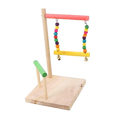 Beaupretty 1stück Vogel Trainingsständer Für Papageien Holzspielzeug Für Vögel Klettergerüst Und Schaukel Für Wellensittiche Nymphensittiche Und Andere Haustiervögel Beaupretty 1stück Vogel Trainingsständer Für Papageien Holzspielzeug Für Vögel Klettergerüst Und Schaukel Für Wellensittiche Nymphensittiche Und Andere Haustiervögel von Beaupretty