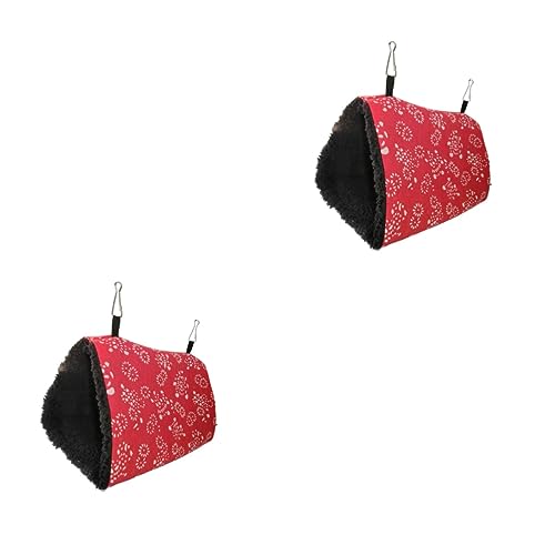 Beaupretty 2 Stücke Große Dreieck Verdicken Warme Vogel Nest Papagei Hängematte Vögel Hängematte Für Outdoor Vögel Nisten von Beaupretty