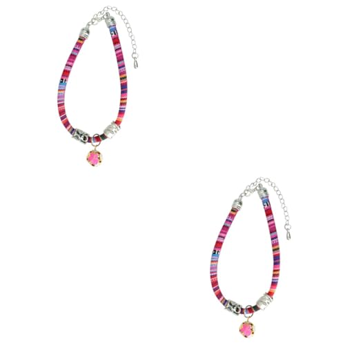 Beaupretty 2 Stück Katzenhalsband Mit Glocke Und Kätzchen-Halskette Leicht Und Bequem Haustier-Halskette Mit Abreißbarer Schnalle von Beaupretty