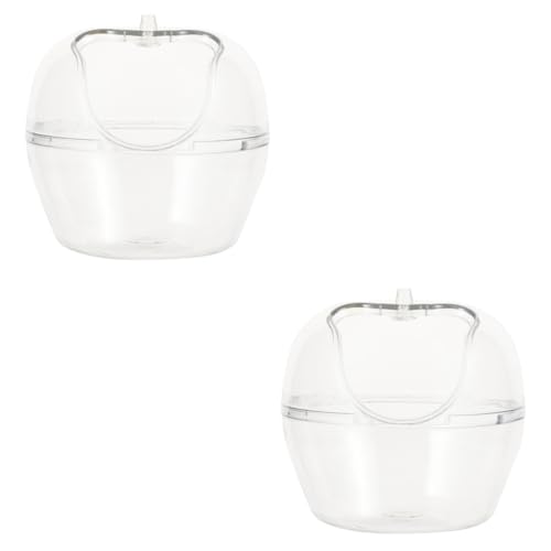 Beaupretty 2 STK Hamsterbad Hamster Duschbecken Kleintierversteck Transparentes Hamster-badebecken Toilette Für Kleine Haustiere Badezimmerbehälter Für Hamster Sand Plastik Badeprodukte Igel Beaupretty 2 STK Hamsterbad Hamster Duschbecken Kleintierversteck Transparentes Hamster-badebecken Toilette Für Kleine Haustiere Badezimmerbehälter Für Hamster Sand Plastik Badeprodukte Igel von Beaupretty