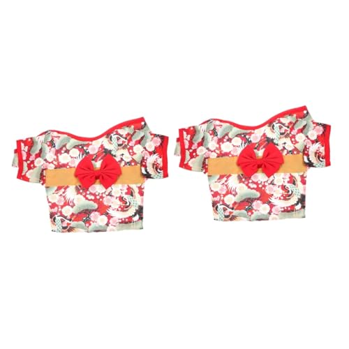 Beaupretty 2 STK Kleidung Für Haustiere Hund Kimono-kostüm Für Kätzchen Blumenkleid Für Haustiere Weihnachtskostüm Für Haustiere Mit Blumenmuster Kimono-kostüm Für Katzen Mantel Winter Stoff Beaupretty 2 STK Kleidung Für Haustiere Hund Kimono-kostüm Für Kätzchen Blumenkleid Für Haustiere Weihnachtskostüm Für Haustiere Mit Blumenmuster Kimono-kostüm Für Katzen Mantel Winter Stoff von Beaupretty