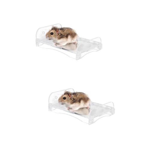 Beaupretty Spielzeug 2 STK Hasenbett Kaninchenmatte Für Käfig Guinea-kühlkissen Kühlkiste Kühlkissen Für Tiere Kühlmatte Hamsterbett Kühlbett Für Hamster Kühlbox Pad Kühlung Haustier von Beaupretty