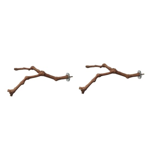 Beaupretty 2 Stück Papageien-sitzstange Vogel-trainingsspielzeug Stehstange Spielzeug Haustierspielzeug Vogelkäfig-zubehör Tannenzapfen-stangen-schaukelspielzeug Beaupretty 2 Stück Papageien-sitzstange Vogel-trainingsspielzeug Stehstange Spielzeug Haustierspielzeug Vogelkäfig-zubehör Tannenzapfen-stangen-schaukelspielzeug von Beaupretty