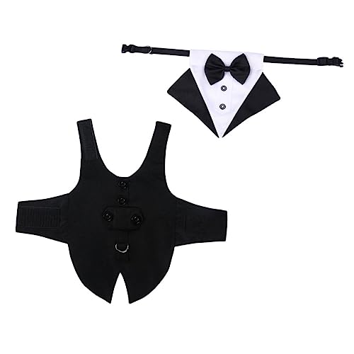 Beaupretty 2 Sets Für Besondere Anlässe Smokinganzug Und Bandana-Set Für Hunde Haustierbedarf Für Größen von Beaupretty