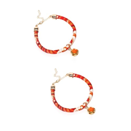 Beaupretty 2 Stück Breakaway-Katzenhalsband Hundehalsband Für Welpen Glockenhalsband Verstellbares Hundehalsband Kleines Welpenhalsband Hundehalsband Welpenglockenhalsband von Beaupretty