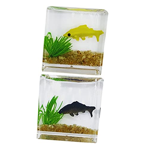 Beaupretty 2 Stück Miniatur Aquarium Dekorative Koi Fisch Tanks für Puppenhäuser Mini Landschaften Fisch Tank Deko für Mini Häuser und Regale Zufällige Farbe Zufällige Farbe Beaupretty 2 Stück Miniatur Aquarium Dekorative Koi Fisch Tanks für Puppenhäuser Mini Landschaften Fisch Tank Deko für Mini Häuser und Regale Zufällige Farbe Zufällige Farbe von Beaupretty