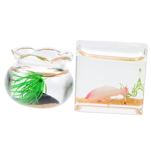 Beaupretty 2 Stück Miniatur Fisch Tank Teilig Koi Aquarium für Puppenhaus Dekoration Zubehör Handwerkliche Miniatur Deko Kreatives Zufällige Farbe Zufällige Farbe Beaupretty 2 Stück Miniatur Fisch Tank Teilig Koi Aquarium für Puppenhaus Dekoration Zubehör Handwerkliche Miniatur Deko Kreatives Zufällige Farbe Zufällige Farbe von Beaupretty