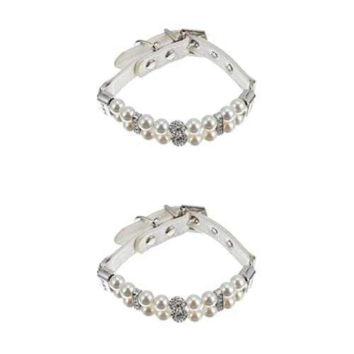 Beaupretty 2 Stück Halskette Modisches Haustierhalsband Mit Leine Für Hundegeburtstag Oder Hochzeit von Beaupretty