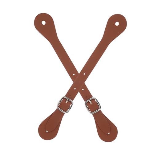Beaupretty 2stücke Verstellbare -Boot-Straps Kunstleder Für Reiter Vintage-Stil Für Verschiedenen Mit Robustem Metallschnallenverschluss von Beaupretty