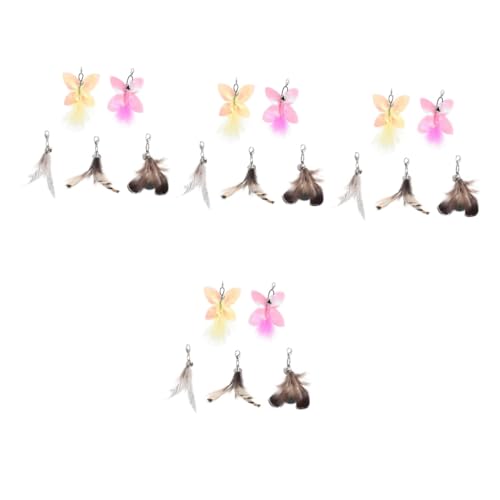 Beaupretty 20 STK Ersatzkopf Für Katzenangel Aufsätze Für Katzenzauberstäbe Katzen-Teaser-ersatz Katzenspielzeugaufsätze Für Zauberstab Katzenfeder-Teaser Plüsch Notiz Ersetzen Beaupretty 20 STK Ersatzkopf Für Katzenangel Aufsätze Für Katzenzauberstäbe Katzen-Teaser-ersatz Katzenspielzeugaufsätze Für Zauberstab Katzenfeder-Teaser Plüsch Notiz Ersetzen von Beaupretty