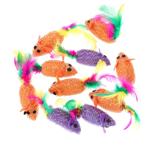 Beaupretty 2sets Katzenspielzeug Lebensechte Spielzeug Lustige Molar Katze Haustier Spielzeug Heimtierbedarf 10 Stücke * 2 Beaupretty 2sets Katzenspielzeug Lebensechte Spielzeug Lustige Molar Katze Haustier Spielzeug Heimtierbedarf 10 Stücke * 2 von Beaupretty