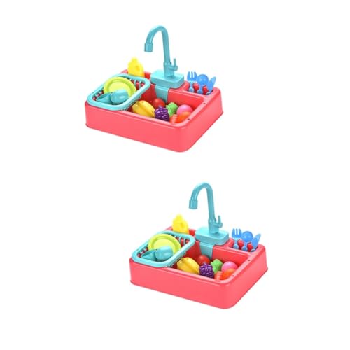 Beaupretty Badespielzeug 2St Automatische Badebox von Parrot Spielzeug Wellensittich Badewanne Wasserhahn Zubehör Kleiner Papagei Duschbad Spielzeug von Beaupretty