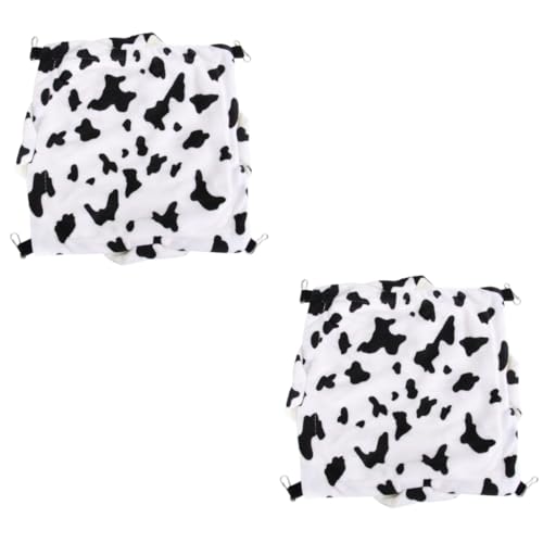 Beaupretty 2stücke Hängendes Tierbett Für Kleine Haustiere Plüsch Warmes Nest Für Zuckergleiter Hamster Und Meerschweinchen Doppeltes Design -Muster Beaupretty 2stücke Hängendes Tierbett Für Kleine Haustiere Plüsch Warmes Nest Für Zuckergleiter Hamster Und Meerschweinchen Doppeltes Design -Muster von Beaupretty
