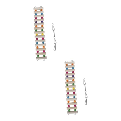 Beaupretty 2stücke Holzspielzeug Für Haustiere Lange Hängebrücke Und Leiter Für Vögel Papageien Hamster Und Kleine Nager Einfach Im Käfig Zu Installieren Fördert Spiel Und Beaupretty 2stücke Holzspielzeug Für Haustiere Lange Hängebrücke Und Leiter Für Vögel Papageien Hamster Und Kleine Nager Einfach Im Käfig Zu Installieren Fördert Spiel Und von Beaupretty