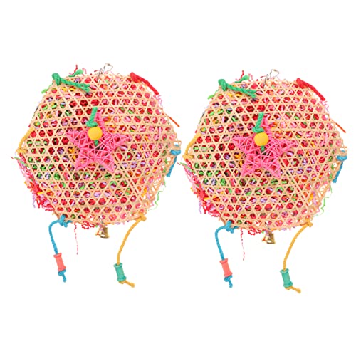 Beaupretty Lustiges Papagei-Spielzeug-Set 2 Stück Papagei-kauspielzeug Aktivitätshaken Für Vögel Sittichkäfig Beaupretty Lustiges Papagei-Spielzeug-Set 2 Stück Papagei-kauspielzeug Aktivitätshaken Für Vögel Sittichkäfig von Beaupretty