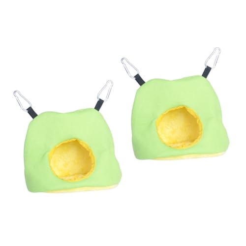Beaupretty 2stücke Vogel Schlafnest Plüsch Brutnest Für Papageien Und Andere Vögel Zufällige Farben Gemütlichen Schlaf Und Spiel von Beaupretty