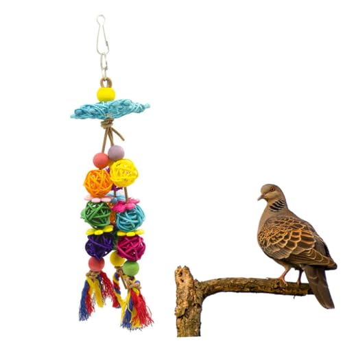 Beaupretty Papagei- -Spielzeug 2 Stück Vogel-papagei-schaukel Rattan Haustier-Biss Gewebtes Spielzeug Spielerisches Kauspielzeug Für Vögel Beaupretty Papagei- -Spielzeug 2 Stück Vogel-papagei-schaukel Rattan Haustier-Biss Gewebtes Spielzeug Spielerisches Kauspielzeug Für Vögel von Beaupretty