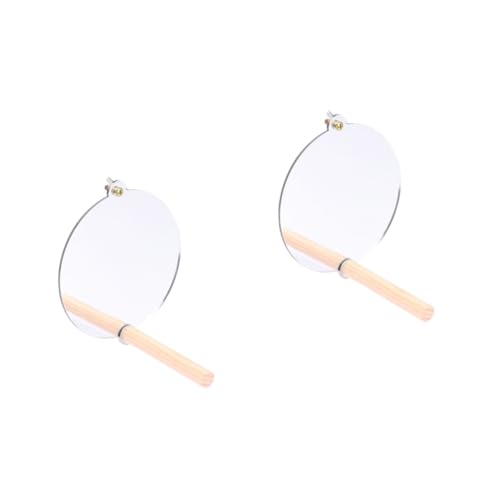 Beaupretty 2 Stücke Holz Ständer Papagei Spielzeug Papagei Vogel Spielzeug Spiegel Glocke Spaß Ausbildung Liefert Für Papageien Beaupretty 2 Stücke Holz Ständer Papagei Spielzeug Papagei Vogel Spielzeug Spiegel Glocke Spaß Ausbildung Liefert Für Papageien von Beaupretty