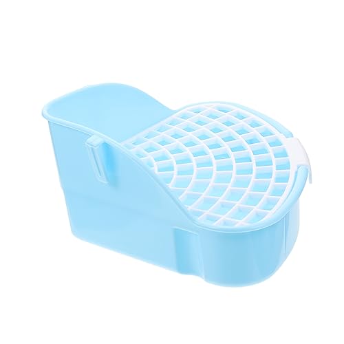 Beaupretty 2er-Box Kaninchentoilette Frettchen Toilette Hasenkäfige Für Kaninchen Im Innenbereich Dreieckiger Töpfchentrainer Rennmaus Toilette Haustier Plastik Toilettenschüssel Bettpfanne von Beaupretty