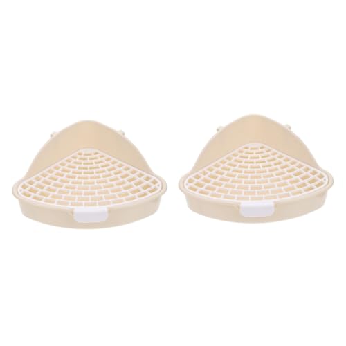 Beaupretty 2er-Box Kaninchentoilette Haustiertoilette Aus Kunststoff Tierstreu Für Kleines Tier Häschen Toilette Hamsterbad Hamster-Toilette Rennmaus-badewanne Extra Groß Weiß Pfanne Plastik Beaupretty 2er-Box Kaninchentoilette Haustiertoilette Aus Kunststoff Tierstreu Für Kleines Tier Häschen Toilette Hamsterbad Hamster-Toilette Rennmaus-badewanne Extra Groß Weiß Pfanne Plastik von Beaupretty