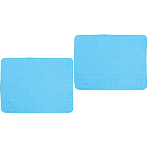 Beaupretty 2 Stück Coolingbed Hundekühlmatte Atmungsaktive Haustierkistenunterlage Selbstkühlende Decke Eisseidenmatte Für Den Ganzjährigen Gebrauch Beaupretty 2 Stück Coolingbed Hundekühlmatte Atmungsaktive Haustierkistenunterlage Selbstkühlende Decke Eisseidenmatte Für Den Ganzjährigen Gebrauch von Beaupretty