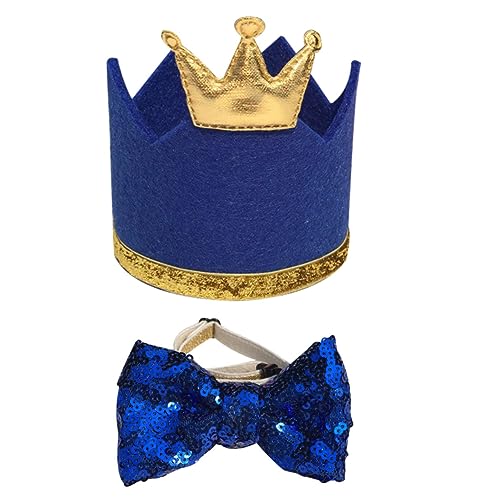 Beaupretty 2st Haustier-geburtstagsmütze Kostüme Für Hundepartys Dekoratives Haustierkostüm Hund Fliege Halsband Mit Fliege Für Haustiere Fliege-kit Für Haustiere Stoff Kind Krone Stirnband Beaupretty 2st Haustier-geburtstagsmütze Kostüme Für Hundepartys Dekoratives Haustierkostüm Hund Fliege Halsband Mit Fliege Für Haustiere Fliege-kit Für Haustiere Stoff Kind Krone Stirnband von Beaupretty