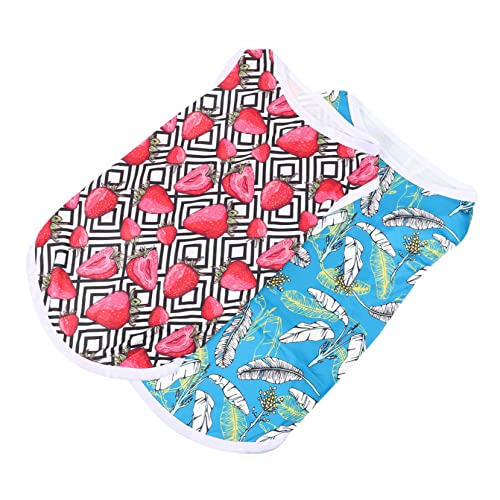 Beaupretty Hundeweste Haustier-Shirts 2 Stück Bequeme Atmungsaktive Haustierkleidung Dekorative Welpen für Reisen Cosplay und Feiertagsveranstaltungen Beaupretty Hundeweste Haustier-Shirts 2 Stück Bequeme Atmungsaktive Haustierkleidung Dekorative Welpen für Reisen Cosplay und Feiertagsveranstaltungen von Beaupretty