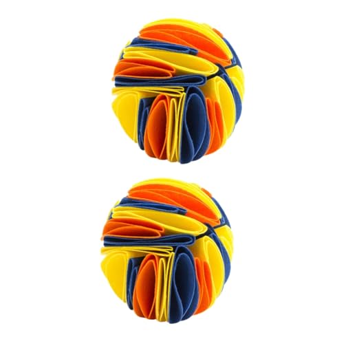 Beaupretty 2 Stücke Spielzeug Interaktive Interaktive Spielzeug Langsame Fütterung Filz Pet Snuffle Hund Action Spielzeug Geistige Abrieb-beständig von Beaupretty