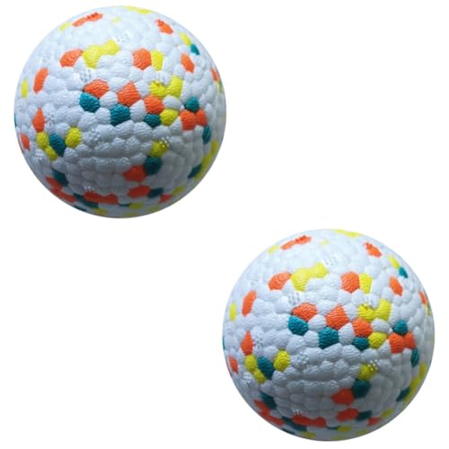 Beaupretty 2st Hundespielzeugball Hundebissball Apportierspielzeug Für Hunde Trainingsball Für Hunde Interaktiver Ball Für Welpen Hunde Apportierball Hundejagdball Ball Spielen E-TPU von Beaupretty