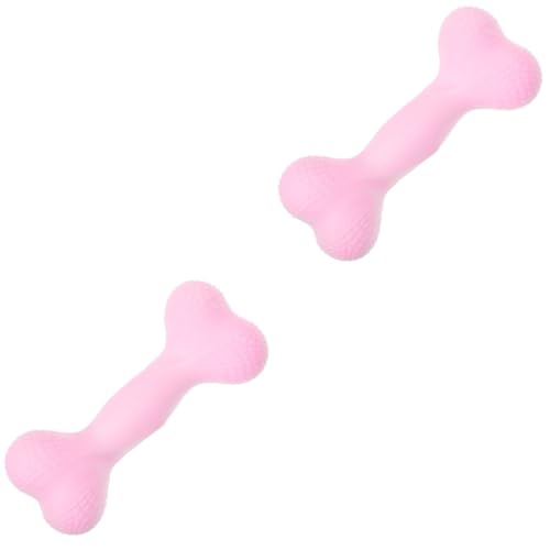 Beaupretty 2stücke Aggressives Kauspielzeug Für Große Hunde Lebensmittelechtes Material Sanftes Kauvergnügen Zahnpflege Und Spielzeug Für Drinnen Pinke Macaron-Knochen Für Starke Kiefer Beaupretty 2stücke Aggressives Kauspielzeug Für Große Hunde Lebensmittelechtes Material Sanftes Kauvergnügen Zahnpflege Und Spielzeug Für Drinnen Pinke Macaron-Knochen Für Starke Kiefer von Beaupretty