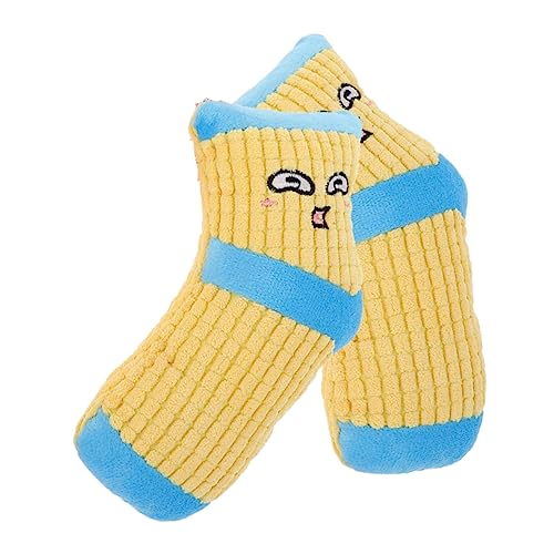 Beaupretty Interaktives Hundespielzeug Quietschsocken Für Hunde Plüschmaterialien Für Anhaltendes Spielen von Beaupretty