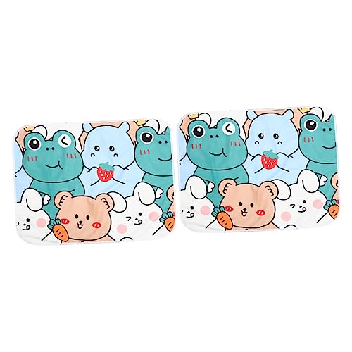 Beaupretty 2St Meerschweinchen-Pad Hunde-PIPI-Pad meerschweinchen Pee pad Hamster Käfig Matte Hamster-Urin-Pad Hamster Matten Unterlage für Meerschweinchen atmungsaktiv Zubehör Hase von Beaupretty