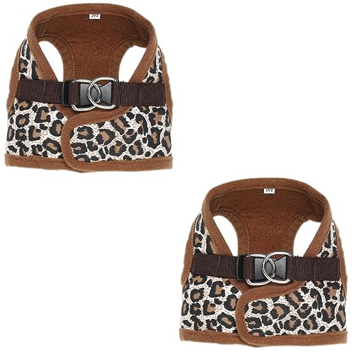 Beaupretty 2st Welpenjacke Mesh-hundejacke Mesh-hundegeschirr Haustierzubehör Leine Gurt Kettenblatt von Beaupretty