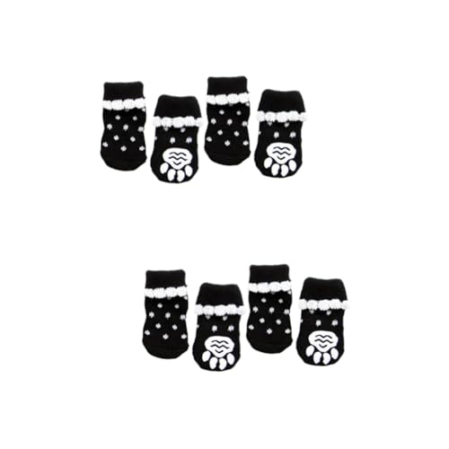 Beaupretty 2 Stücke Haustier Socken Hund Spitze Baumwolle Warme Socken Modische Strümpfe Größe Schwarz Beaupretty 2 Stücke Haustier Socken Hund Spitze Baumwolle Warme Socken Modische Strümpfe Größe Schwarz von Beaupretty