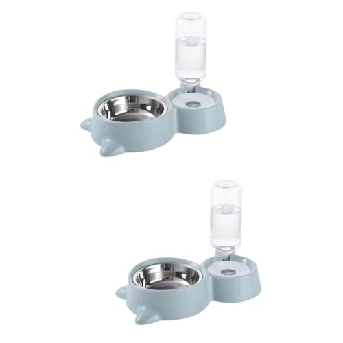 Beaupretty 2 Stücke Katze Feeder Schalen Wasser Feeder Pet Liefert Pet Fütterung Schüssel von Beaupretty