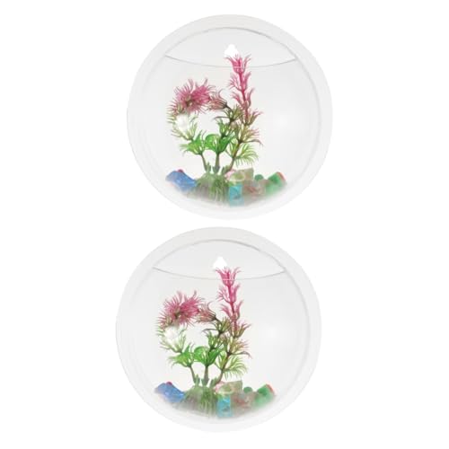 Beaupretty 2 Stücke Dekorative Pflanzer Vase Aquarium Vase Acryl -montiert Fisch Schalen Für Hause Beaupretty 2 Stücke Dekorative Pflanzer Vase Aquarium Vase Acryl -montiert Fisch Schalen Für Hause von Beaupretty