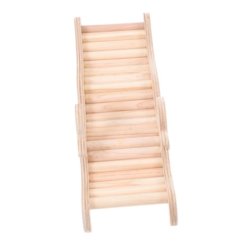 Beaupretty 3 STK Hamster-Kletterleiter Holzspielzeug Nymphensittich-Spielzeug Spielzeuge Kletterleiter für Kleintiere Lange Kletterleiter Backenzahn Zubehör kleines Haustier von Beaupretty