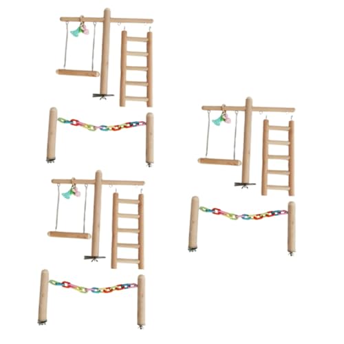 Beaupretty 3 Sätze Papageiennagespielzeug Schaukelspielzeug Papagei Kleines Vogelspielzeug Vogelklettern Hängendes Spielzeug Vogelspielplatz Spielzeuge Vogelbarsch Beissen Vogel Stehen Bambus Beaupretty 3 Sätze Papageiennagespielzeug Schaukelspielzeug Papagei Kleines Vogelspielzeug Vogelklettern Hängendes Spielzeug Vogelspielplatz Spielzeuge Vogelbarsch Beissen Vogel Stehen Bambus von Beaupretty