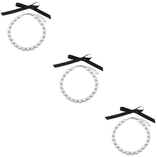 Beaupretty 3 Sets Modisches Katzenhalsband Heimtierbedarf Hundeschmuck Halsband Halskette Halsband Für Katzenhochzeiten Beaupretty 3 Sets Modisches Katzenhalsband Heimtierbedarf Hundeschmuck Halsband Halskette Halsband Für Katzenhochzeiten von Beaupretty