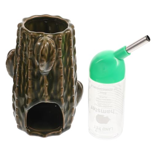 Beaupretty 3 Sätze Wasserflasche Für Hamster Käfig Hamster Tränke Vertikale Chinchilla-Flasche Hamster-wasserflasche Vertikale Hamstertränke Kleine Tiere Keramik Haushalt von Beaupretty