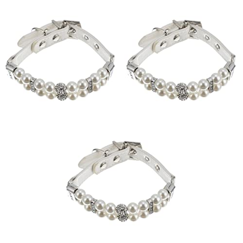 Beaupretty 3 Stück Perlenhalsband Für Hunde Perlenhalsband Für Kätzchen Perlenhalsband Für Hundeleinen Sanftes Für Hunde Halskette Für Katzenperlen- Beaupretty 3 Stück Perlenhalsband Für Hunde Perlenhalsband Für Kätzchen Perlenhalsband Für Hundeleinen Sanftes Für Hunde Halskette Für Katzenperlen- von Beaupretty
