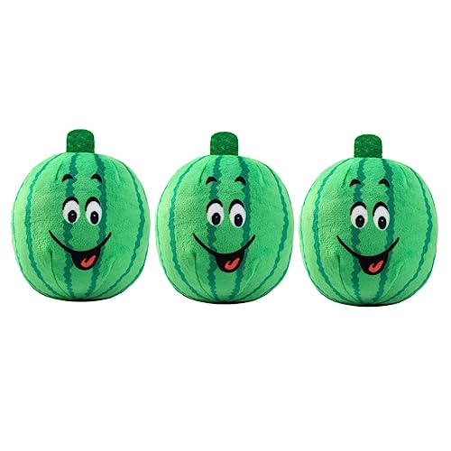 Beaupretty 3 Stück Plüsch für Hunde Interaktives Cartoon Wassermelon Geräuschspielzeug für Beschäftigung und Training Langeweile und Zerstörungsverhalten Beaupretty 3 Stück Plüsch für Hunde Interaktives Cartoon Wassermelon Geräuschspielzeug für Beschäftigung und Training Langeweile und Zerstörungsverhalten von Beaupretty