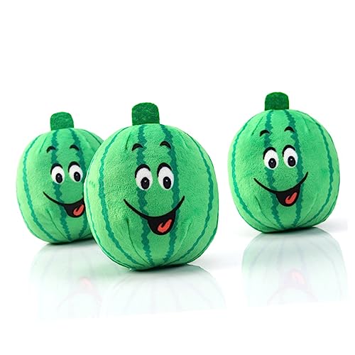 Beaupretty 3 Stück Plüschspielzeug für Hunde Lustiges Lärmerzeugendes Wassermelonenspielzeug aus Hochwertigem Material für Kreatives und Training Fördert Aktives Verhalten Beaupretty 3 Stück Plüschspielzeug für Hunde Lustiges Lärmerzeugendes Wassermelonenspielzeug aus Hochwertigem Material für Kreatives und Training Fördert Aktives Verhalten von Beaupretty
