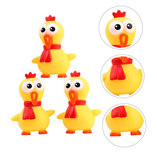 Beaupretty 3 Stück Screaming Chicken für Hunde Squeezable Latex Huhn Geräuschmachendes Stressabbau für Interaktive Spielzeiten und Beaupretty 3 Stück Screaming Chicken für Hunde Squeezable Latex Huhn Geräuschmachendes Stressabbau für Interaktive Spielzeiten und von Beaupretty