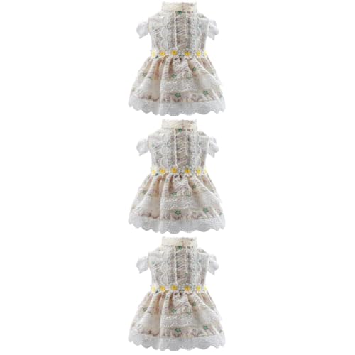 Beaupretty 3-teiliges Elegantes Welpenkleid Hundekleidung Blumenrock Stilvolle Outfits Für Hunde Festivals Foto-Sessions Beaupretty 3-teiliges Elegantes Welpenkleid Hundekleidung Blumenrock Stilvolle Outfits Für Hunde Festivals Foto-Sessions von Beaupretty