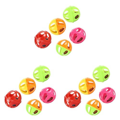 Beaupretty 30 STK Katzenbälle Mit Glöckchen Im Inneren Rasselspielzeug Für Katze Chinchilla-Spielzeug Katze Mit Glockenspielzeug Rassel Spielzeug Glockenspielzeug Für Katze Jingleball Hamster Beaupretty 30 STK Katzenbälle Mit Glöckchen Im Inneren Rasselspielzeug Für Katze Chinchilla-Spielzeug Katze Mit Glockenspielzeug Rassel Spielzeug Glockenspielzeug Für Katze Jingleball Hamster von Beaupretty